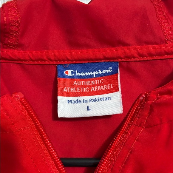 Red Shippensburg University Rainjacket - Picture 4 of 9